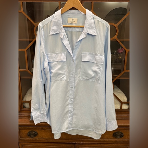 Aritzia Babaton Utility blue Shirt size XL - Picture 7 of 15